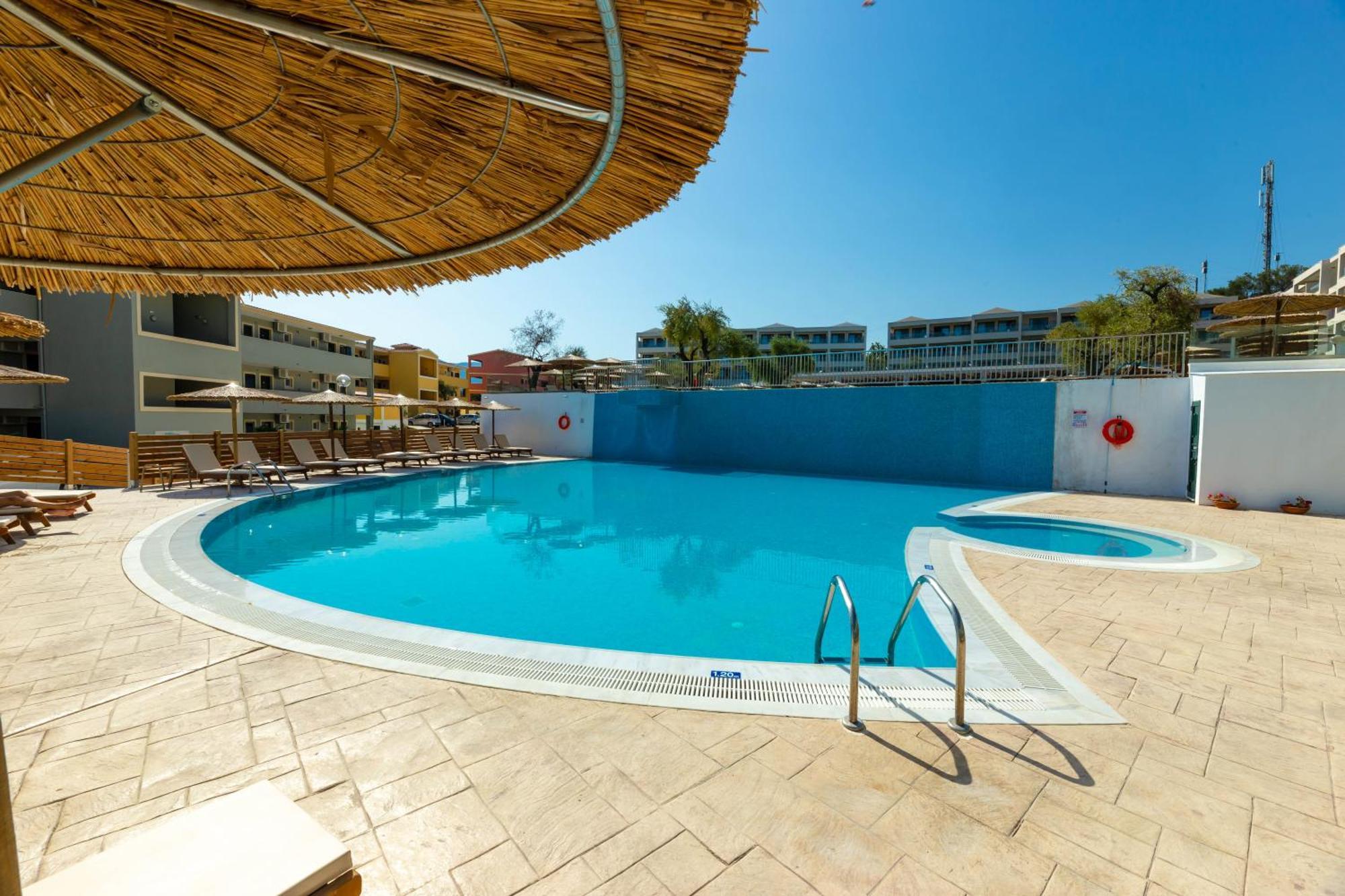 Robolla Beach Aparthotel Ρόδα Εξωτερικό φωτογραφία