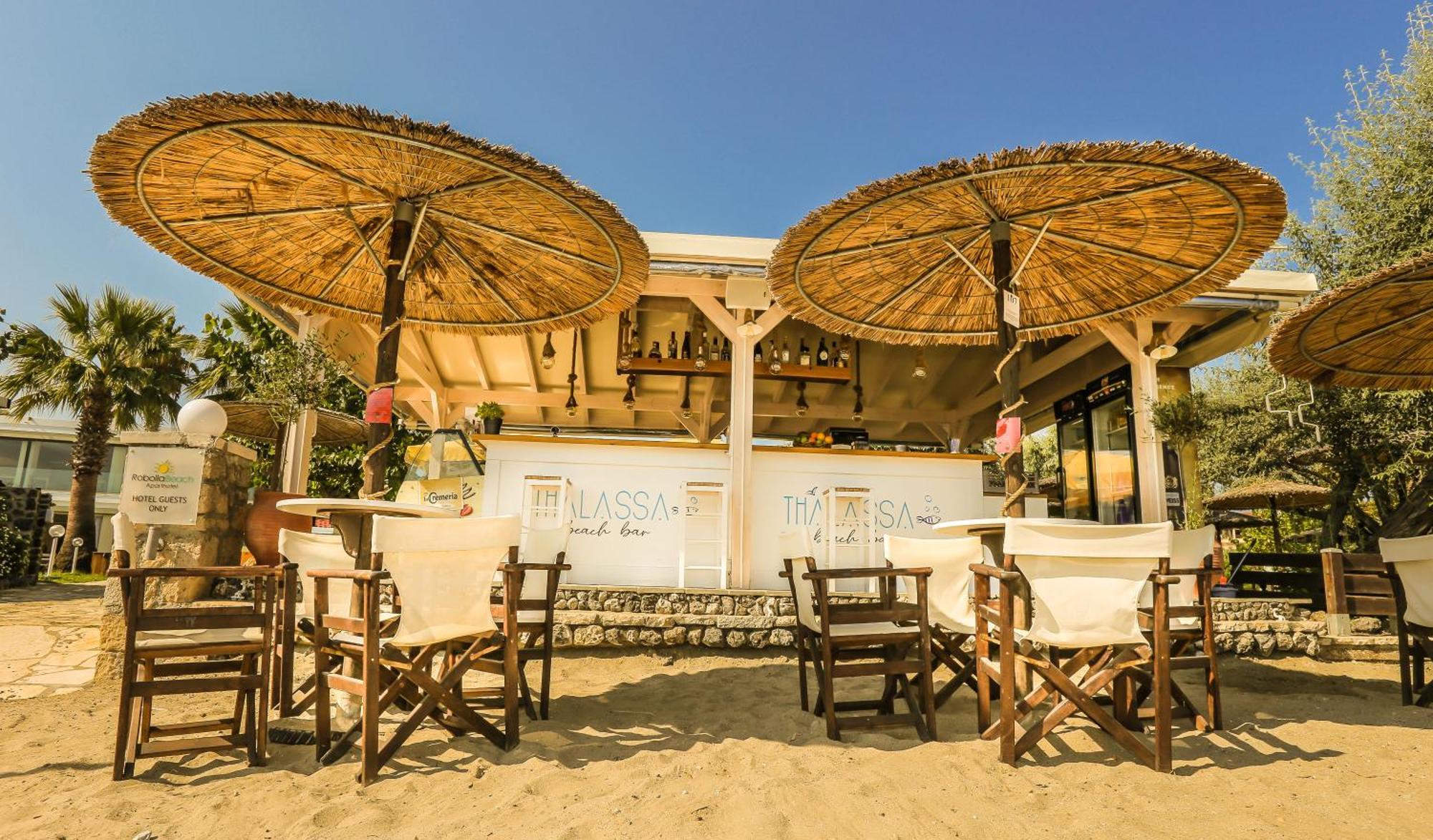 Robolla Beach Aparthotel Ρόδα Εξωτερικό φωτογραφία